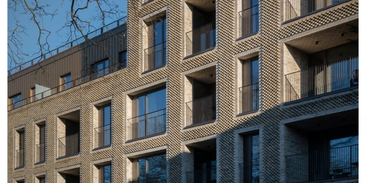 Carlsberg Researcher Apartments with facing bricks, Brick Award Nominee 2018, Praksis Arkitekter, Photo: Jens Lindhe