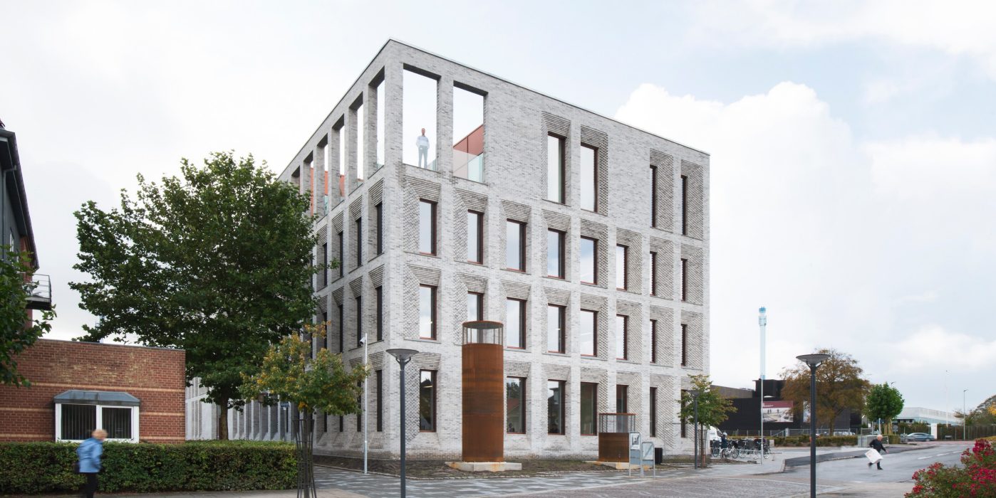 Vejen Town Hall. Brick Award 22 Category "Working together". Transform Aps. Outside view
