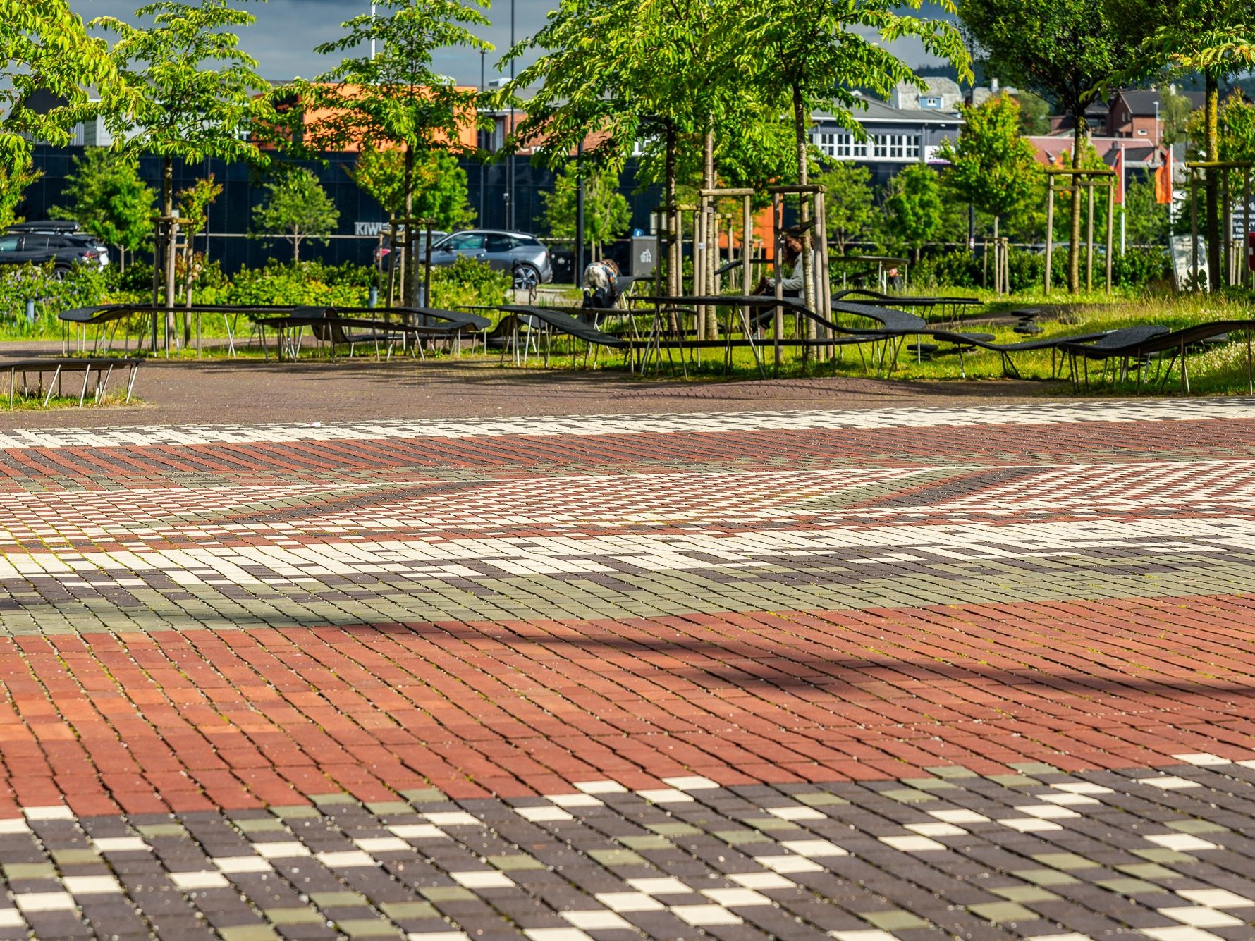 Bekledningstegl: Norten - Bretagne - Argenti - Fico Wasserstrich - Bruno - Paviona - Nero Wasserstrich | Ålgård Sentrum, Gjesdal