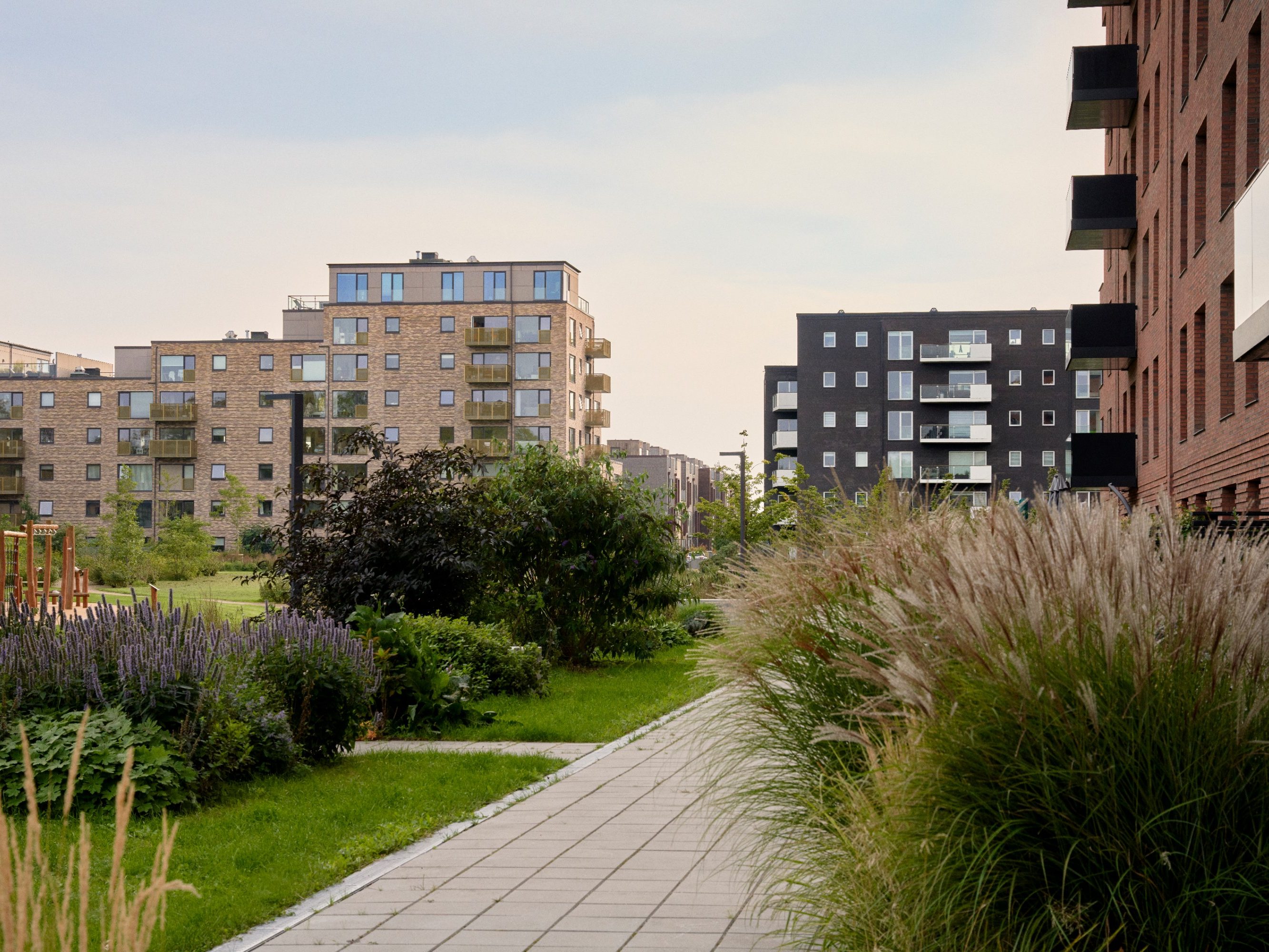 Mursten: EW0459 Gul nuanceret | Irmabyen, Rødovre