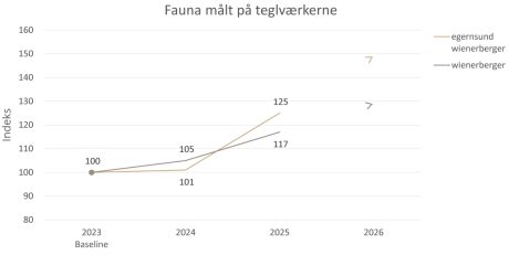 Biodiversitet: fauna målt på teglværkerne | egernsund wienerberger