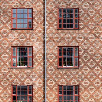 Røde og gule mursten | Linoleumshuset