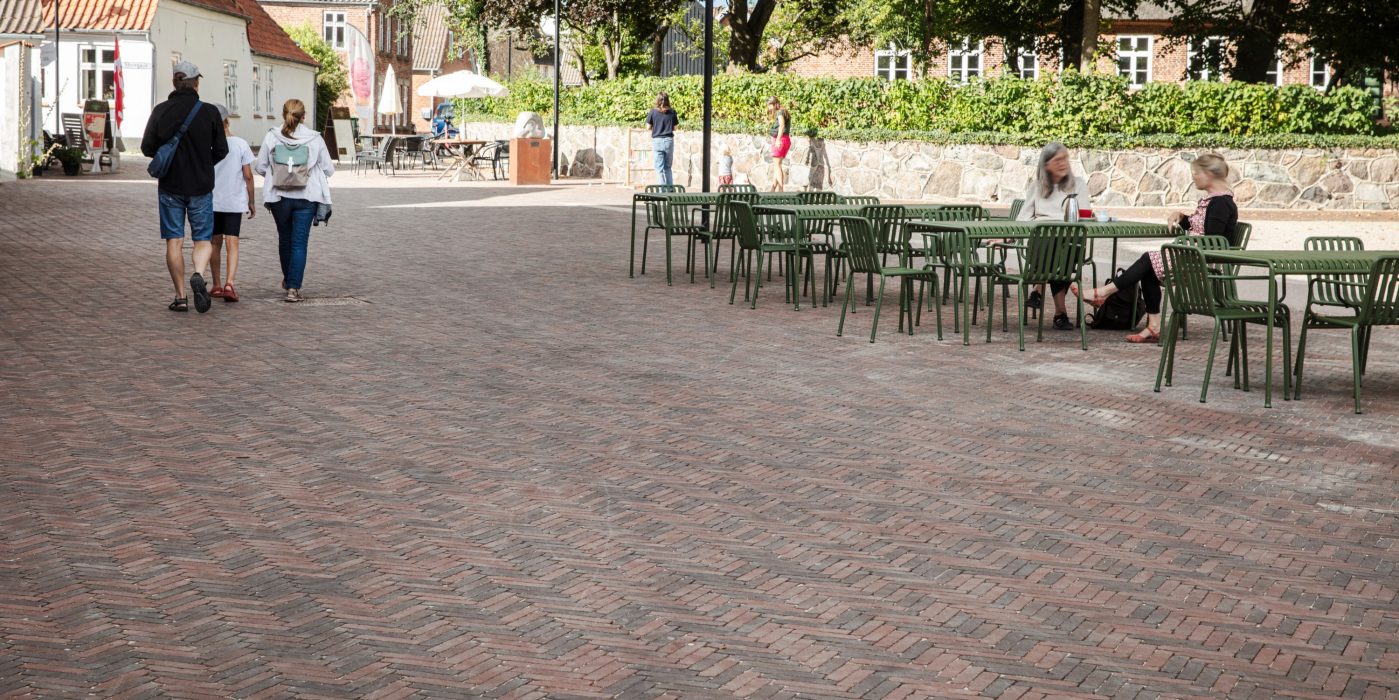 Belægningstegl: Auxo | Højer Torv