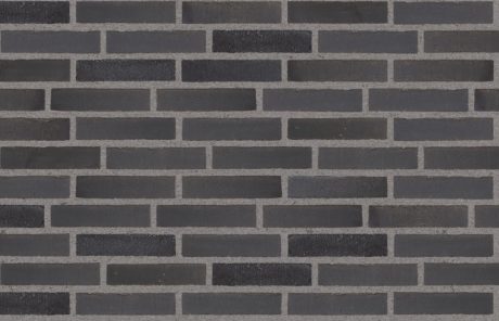 Opmuret med grå fuge