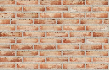 Opmuret med lys fuge