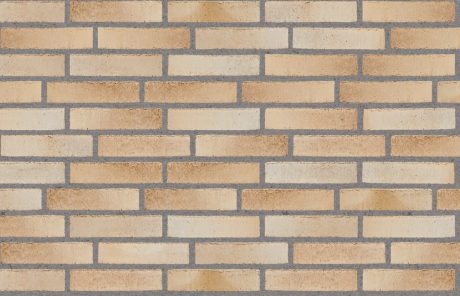 Opmuret med grå fuge