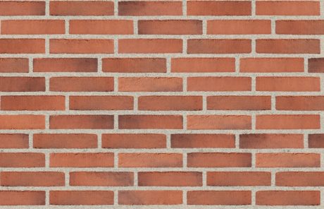 Opmuret med lys fuge