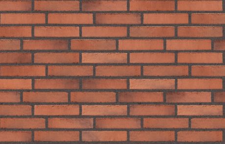 Opmuret med grå fuge