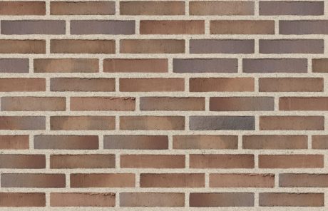 Opmuret med lysegrå fuge