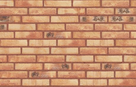 Opmuret med rosa fuge