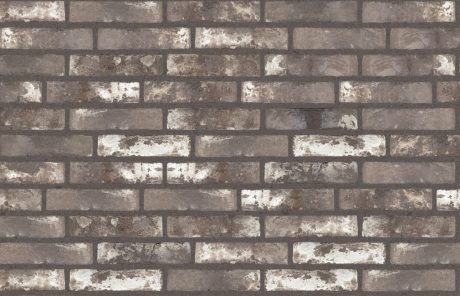 Opmuret med antracit fuge