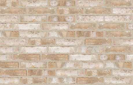 Opmuret med lys fuge