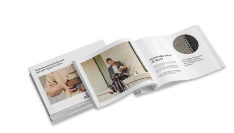 Mock-up: Nybyggerbrochuren