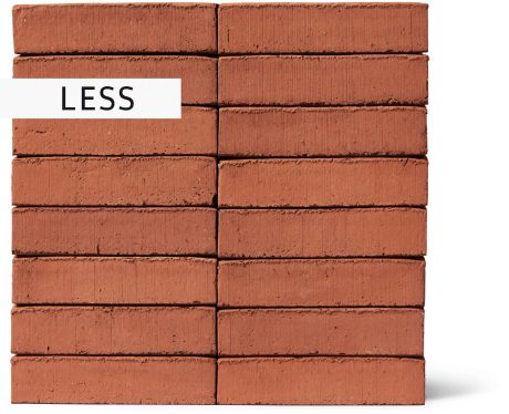 Mursten - EW2207 Rød mørk - LESS