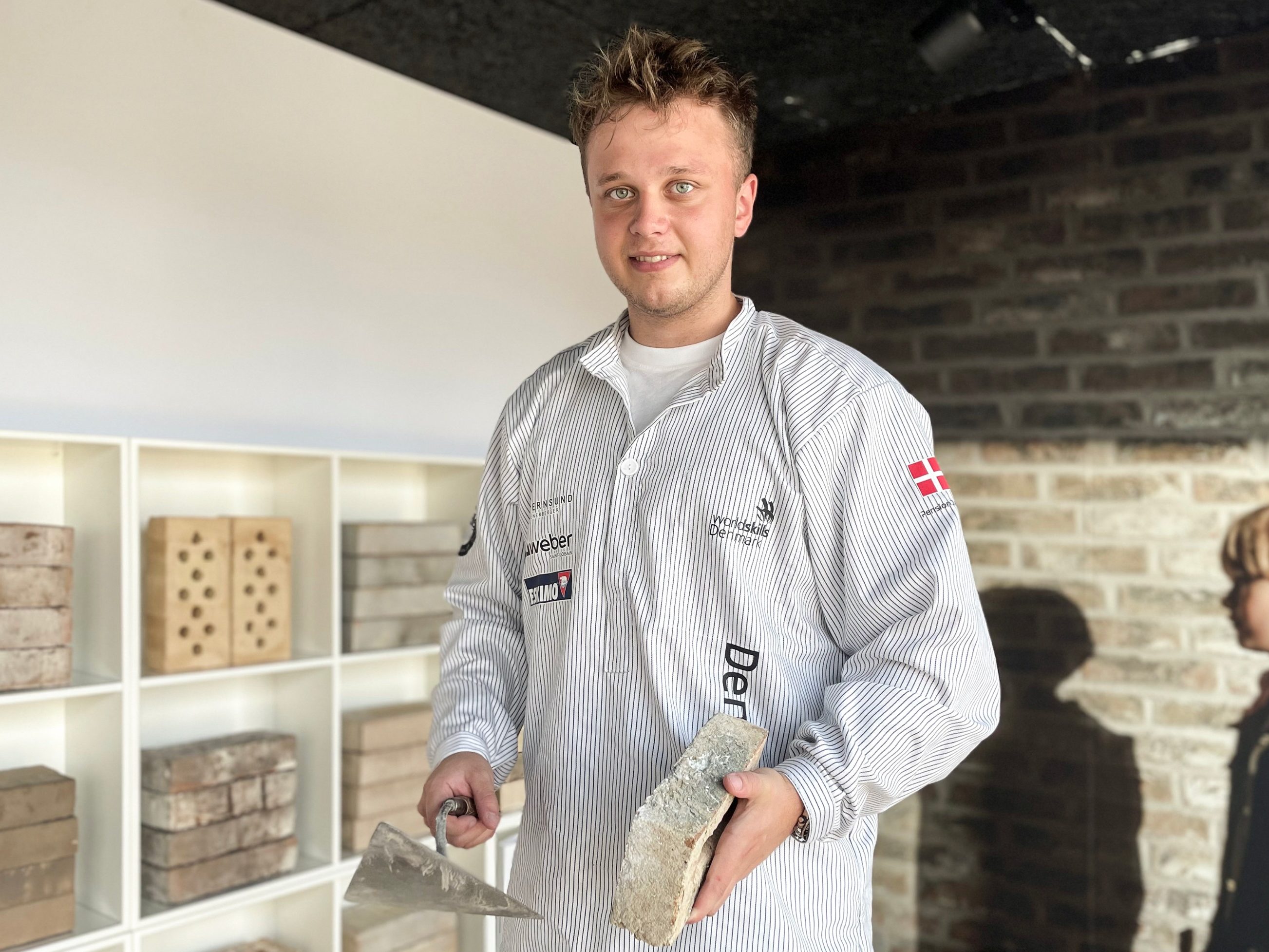 Lukas Grummesgård Kristensen, murerlærling | Skills 2023, Gdansk