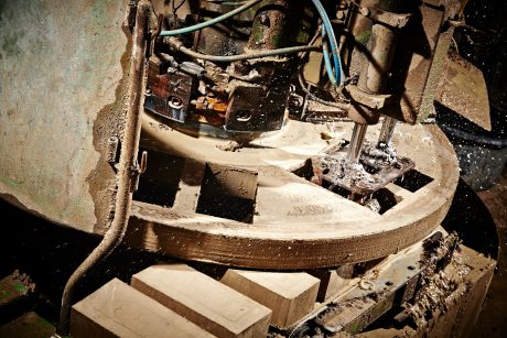 Blødstrøgen mursten