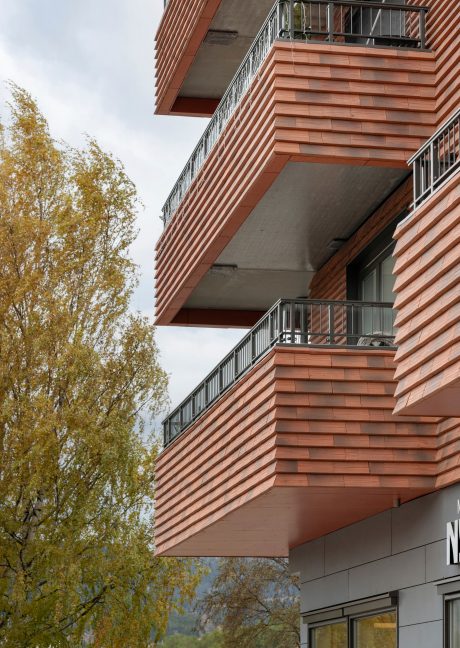 Bekledningstegl: URBAN U Christianshavn | Orkesterplassen, Stjørdal