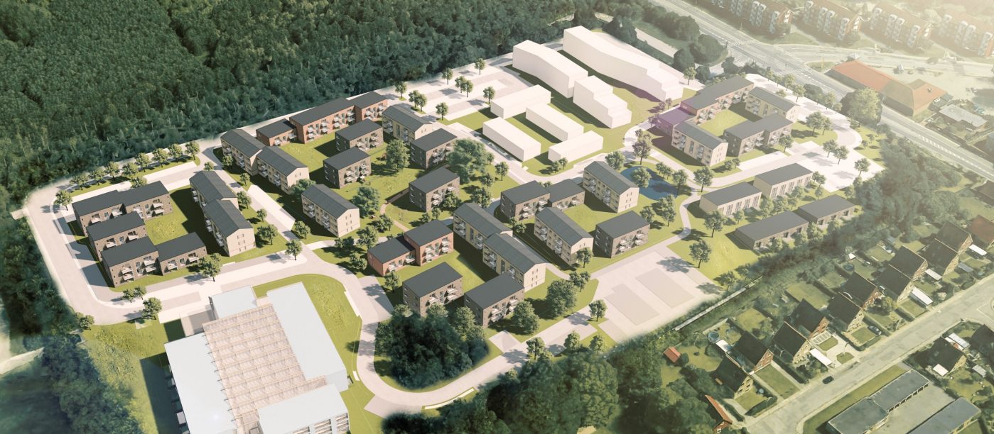 Bricks: EW0451 Stål - EW2123 Callisto - EW0112 Brun Valmue | Thors Have, Odense