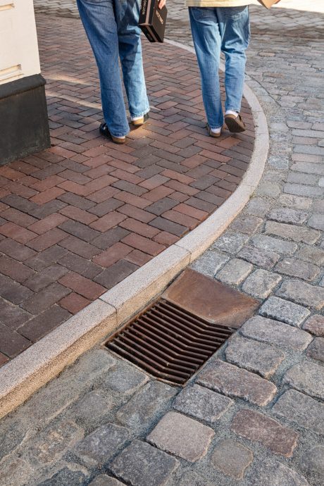 Belægningstegl: Auxo | Højer Torv