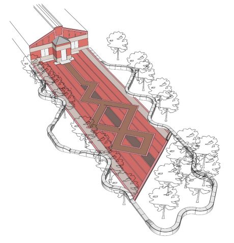 Belægningstegl - Lilleaker Torg, Norge