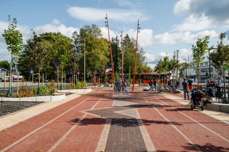 Belægningstegl - Lilleaker Torg, Norge