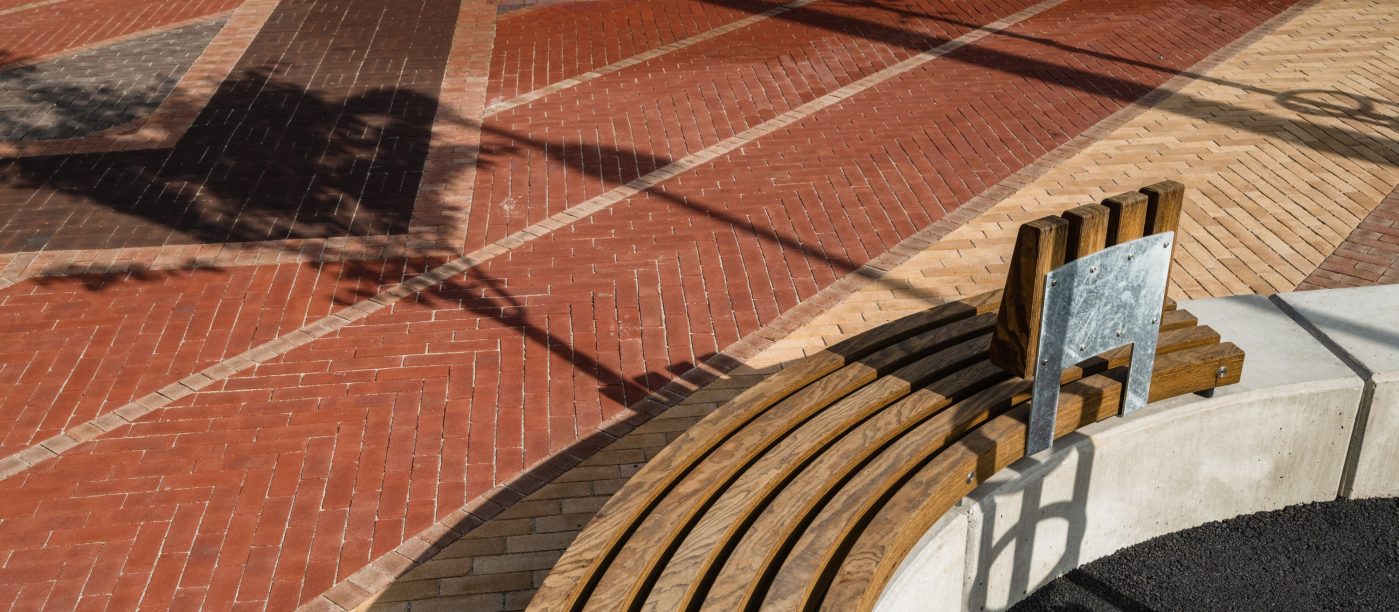 Belægningstegl - Lilleaker Torg, Norge