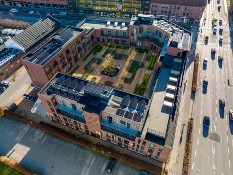 Belægningstegl - Odense med kul - Kongens Karré,  Odense