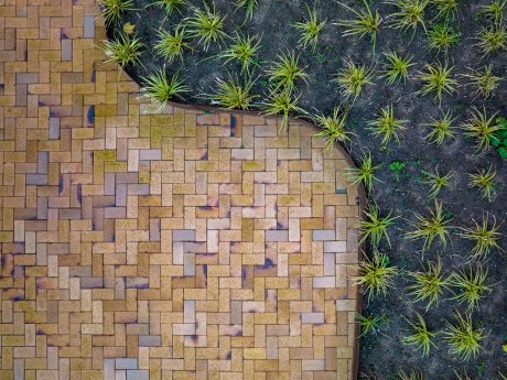 Belægningstegl - Odense med kul - Kongens Karré,  Odense