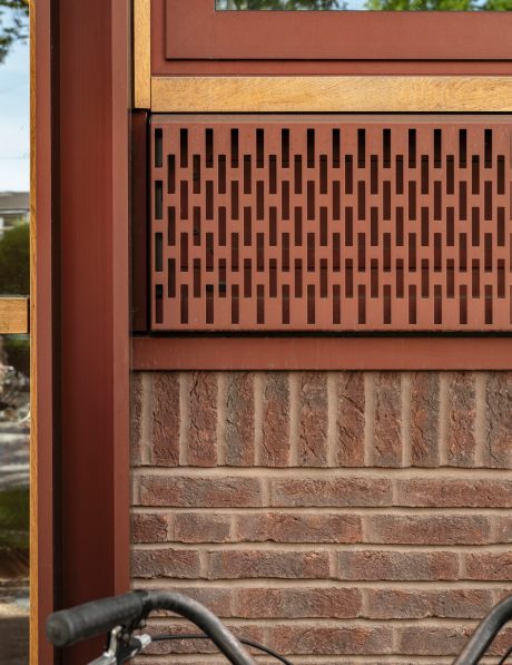 Facing brick & pavers: EW3521 Blauwrood - Juist | Harmonikahusene