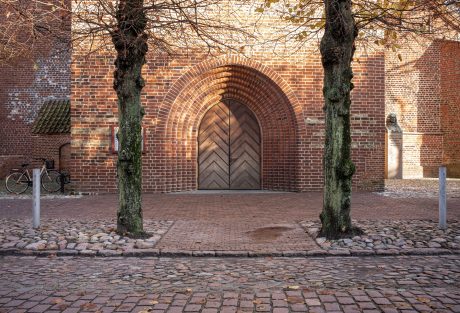 Belægningstegl: Auxo getrommelt | Kristkirken, Tønder