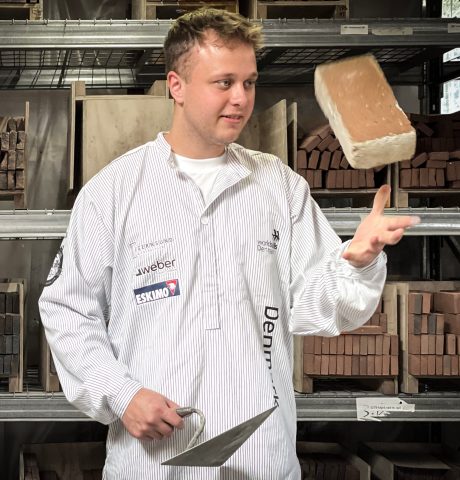 Lukas Grummesgård Kristensen, murerlærling | Skills 2023, Gdansk