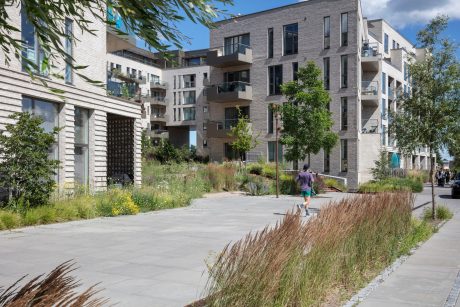 Brick: EW0109 Hvid Marmor | Enghave Brygge, Denmark