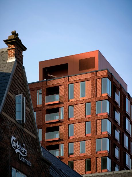 Brick: EW0466 Kobber - EW3254 Red Castle | Winge Hus & Grønlunds Tårnet, Carlsbergbyen