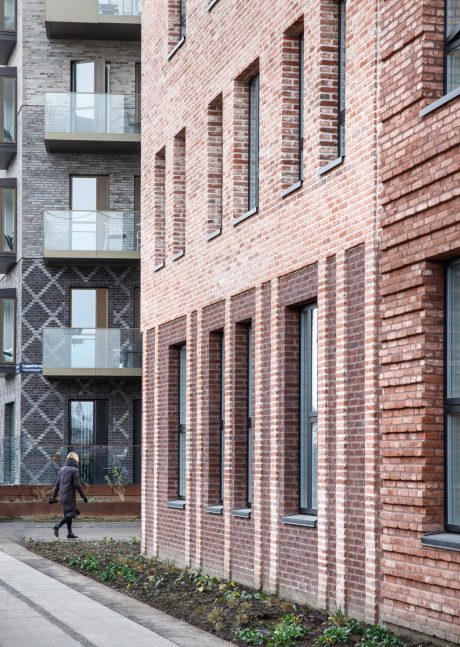 Mursten: EW0181 Rust - Blauwrood | Syren Hus, Grønttorvet i København