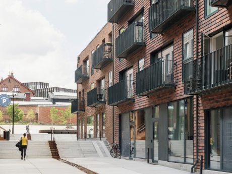 Mursten: EW2221 Goodwood - EW2276 Gammelrød | Theodora Hus, Grønttorvet i København