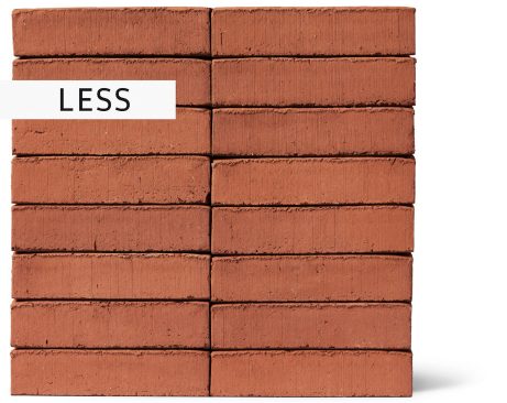 Mursten - EW2207 Rød mørk - LESS