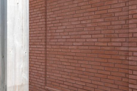 Mursten: EW2207 Rød mørk | Ny Dybkærskole, Gødvad