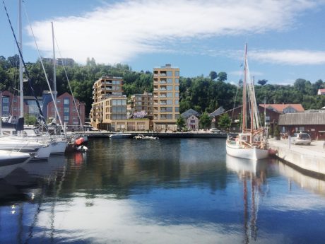 Mursten - EW0479 Sand - Holmestrand Brygge, Norge