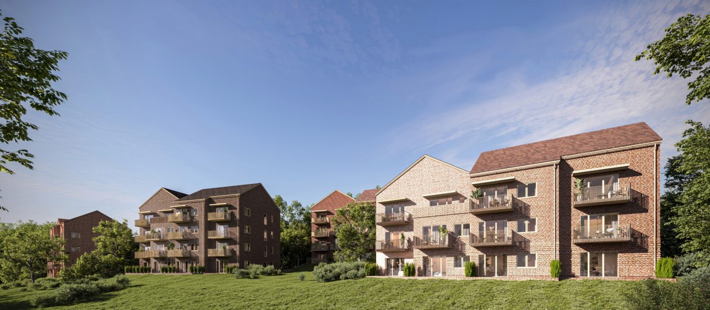 Mur- og tagsten: EW0466 Kobber - EW2284 Terracotta - EW2448 Willems Forest - Datura skifer engoberet - Datura rustik engoberet | Munkesøparken