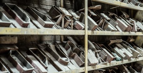 Special bricks, industrial environment, handmade