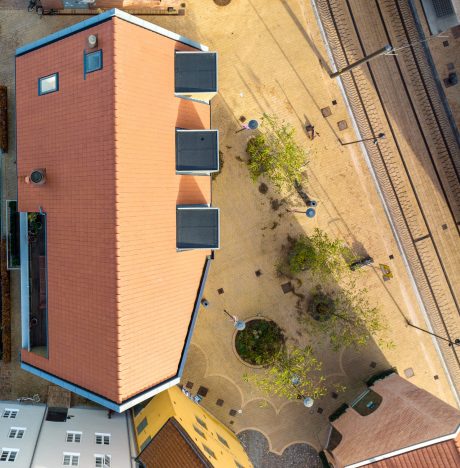 Tagsten - Datura Naturrød - Oluf Bagers Plads