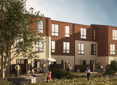 Brick: EW0109 Hvid Marmor - EW2169 Cold Hawaii - EW2294 Terracotta Coal - EW2403 Gråklit | Roof: Datura rustik engoberet | Cladding: URBAN L Frederiksberg | Skovstykket Kelleris