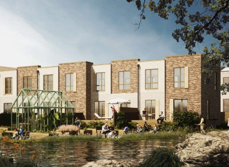 Brick: EW0109 Hvid Marmor - EW2169 Cold Hawaii - EW2294 Terracotta Coal - EW2403 Gråklit | Roof: Datura rustik engoberet | Cladding: URBAN L Frederiksberg | Skovstykket Kelleris