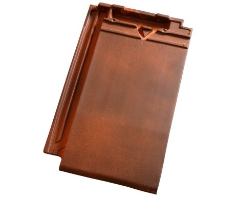 Productshot of the Datura Rustiek Engobe Roof Tile