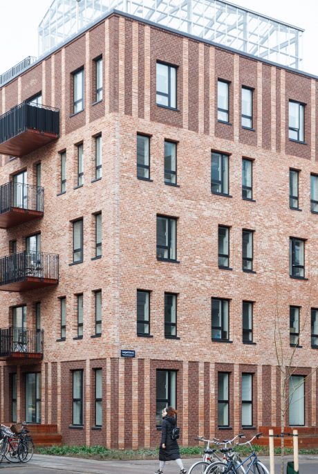 Apartment building, Groenttorvet, Syren Hus, Blauwrood og Rust
