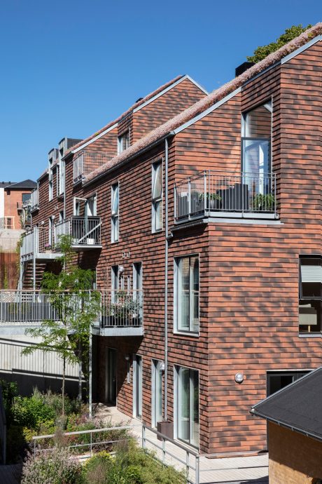 Rebslagergården i Næstved URBAN beklædningstegl