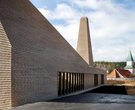 Beklædningstegl: URBAN Frederiksberg | Vennesla Kirke, Norge
