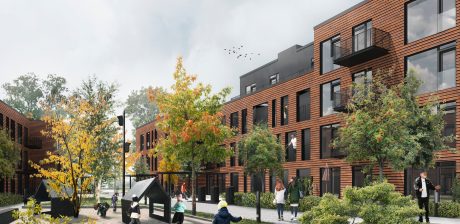 Facade cladding: URBAN U Christianshavn | Christians Park, Denmark