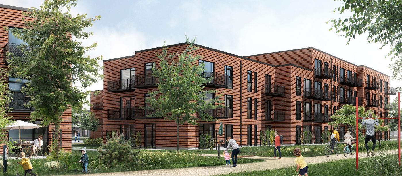 Facade cladding: URBAN U Christianshavn | Christians Park, Denmark