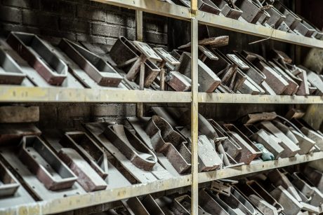 Special bricks, industrial environment, handmade